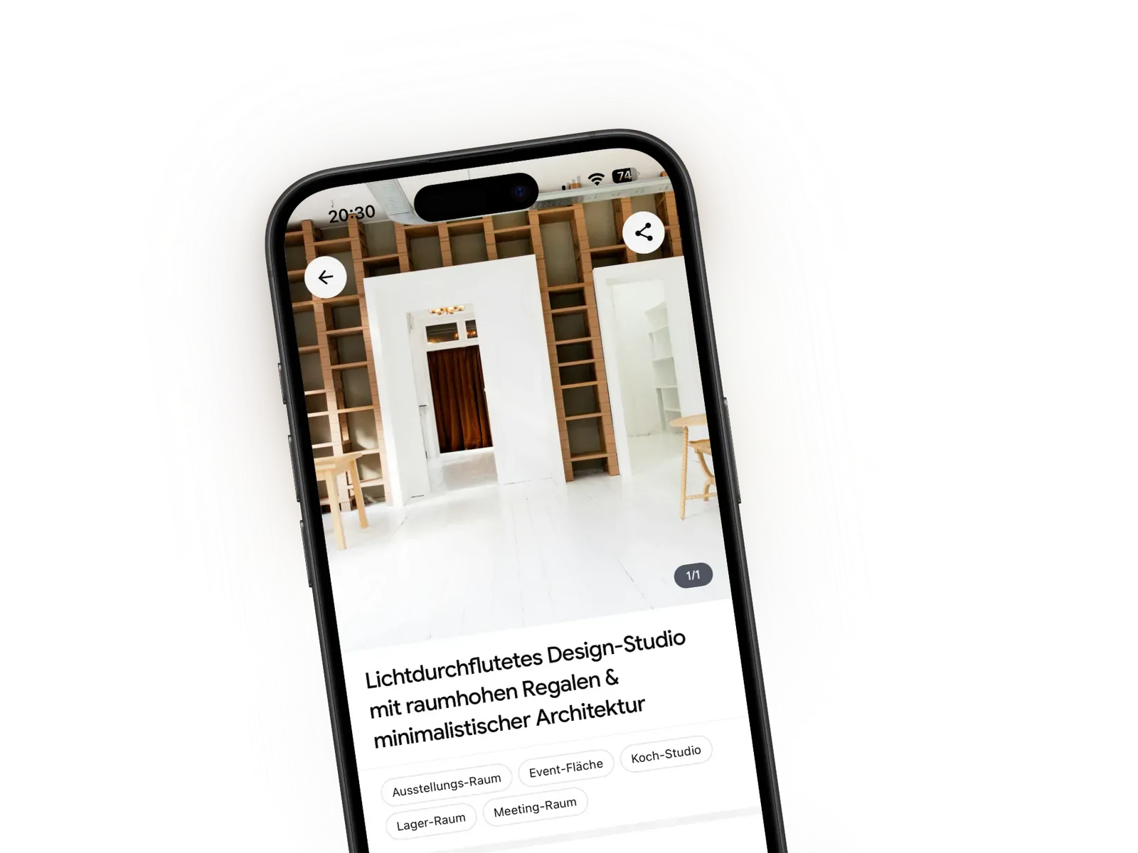 StudioMieten App